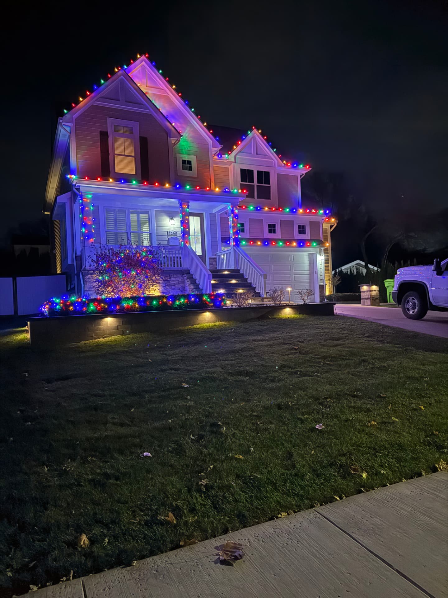 Dynamite Lights holiday lighting installation 11